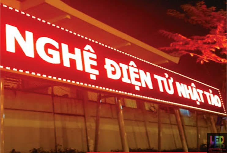 Bảng Hiệu Quảng Cáo Led điện Tử Chữ Chạy Tại Đà Nẵng - Quảng Cáo SV.ART