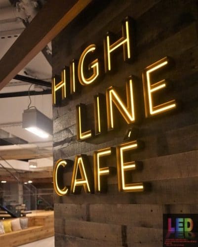 Bảng Hiệu Chữ Nổi Dựng Ngược Kết Hợp đèn Neon Sign - Quảng Cáo SV.ART