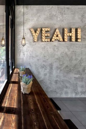 Bảng hiệu chữ nổi kết hợp đèn led Mẫu 1
