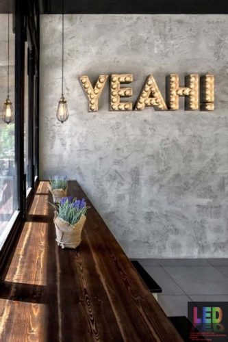 Bảng Hiệu Chữ Nổi Kết Hợp đèn Led Mẫu 1 - Quảng Cáo SV.ART