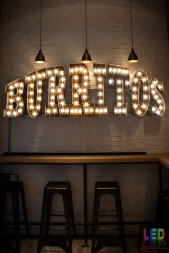 Bảng Hiệu Chữ Nổi Kết Hợp đèn Led Mẫu 2 - Quảng Cáo SV.ART