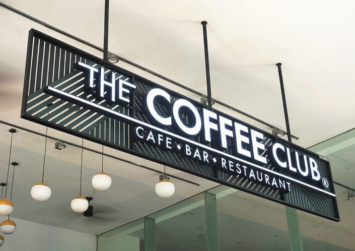 Bảng Hiệu Chữ Nổi Kết Hợp Khung Sườn Sắt Kiểu - Quảng Cáo SV.ART
